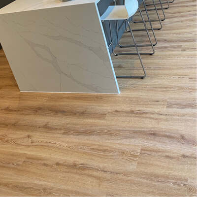 Lusso Portofino Sunshine Oak Glue Down LVT Vinyl Flooring