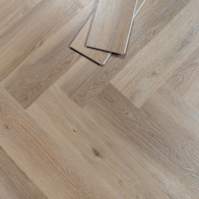 Icona Herringbone 6.5mm Noble Oak Luxury Vinyl Click Flooring