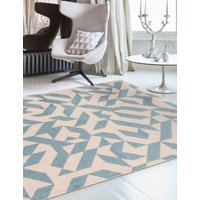 Asiatic Muse Shapes Rug Blue