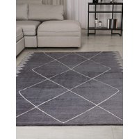 Asiatic Mason Rug Black
