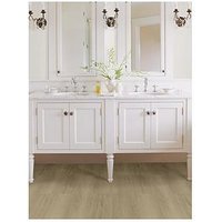 Floor Pops Pack Of 7 Light Oak Wood Peel &Amp; Stick Floor Planks