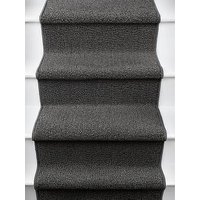 Homemaker Bobble Textured Stair Runner In Dark Grey - 57 X 600 Cm