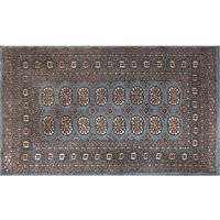 Bokhara 150x240cm Hand-Knotted Wool Rug In Blue