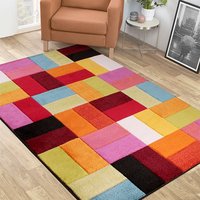 Spectra Carved 80x150cm Largo Rug In Multi-Colour
